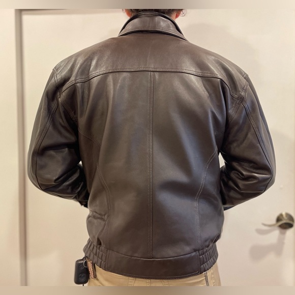 Men's Brown Jacket - Picture 4 of 11